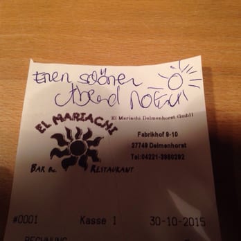 El Mariachi - Tolles Ambiente, leckeres Essen und eine nette Rechnung bei leckeren Cocktails - Mexican Near Me - Delmenhorst, NI El Mariachi - Tolles Ambiente, leckeres Essen und eine nette Rechnung bei leckeren Cocktails - Mexican Near Me - Delmenhorst, NI