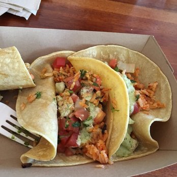 Quesadilla Gorilla - Cilantro lime chicken with rice on corn tortillas - Mexican Near Me - Fresno, California