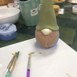My gnome ready to be fired. My gnome ready to be fired.