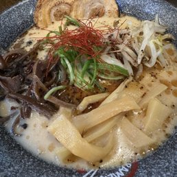 Black garlic ramen Black garlic ramen