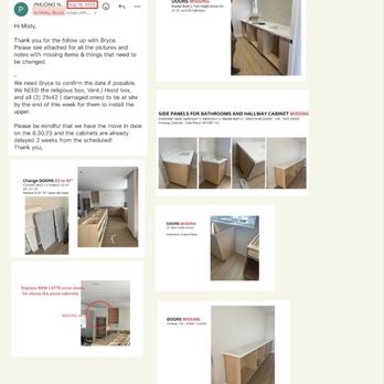 Premium Cabinets - Cabinets were 7 weeks overdue - Kitchen & Bath Near Me - Tustin, California