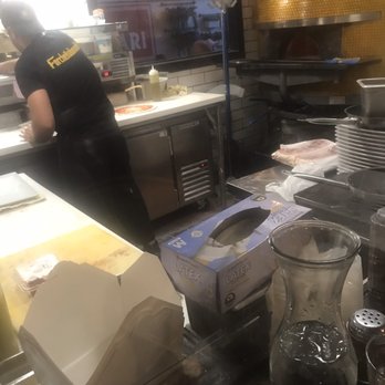 Buona Forchetta - Sitting at the counter top watching my food being made - Pizza Near Me - Encinitas, California