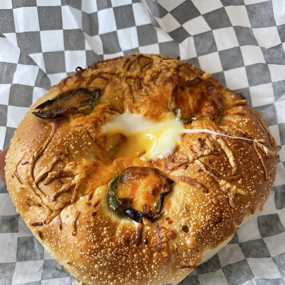 Ambrosia Coffee Roasters - Jalapeño bagel sandwich - Coffee & Tea Near Me - Wilmington, California