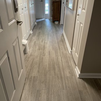 Orvick Home Improvments - New porcelain tile and painted all doors and walls. - General Contractors Near Me - Algoquin, Illinois