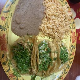 tacos mexicana pollo