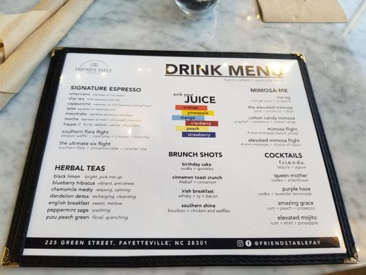 Menu photo 8 The Friend's Table Fayetteville, NC