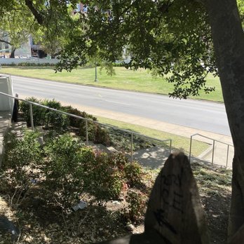 Dealey Plaza - From the Grassy Knoll behind the fence at the top - Landmarks & Historical Buildings Near Me - Dallas, Texas Dealey Plaza - From the Grassy Knoll behind the fence at the top - Landmarks & Historical Buildings Near Me - Dallas, Texas