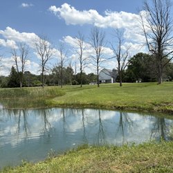 Perinton Golf & Country Club - Back of the country club on hole 1