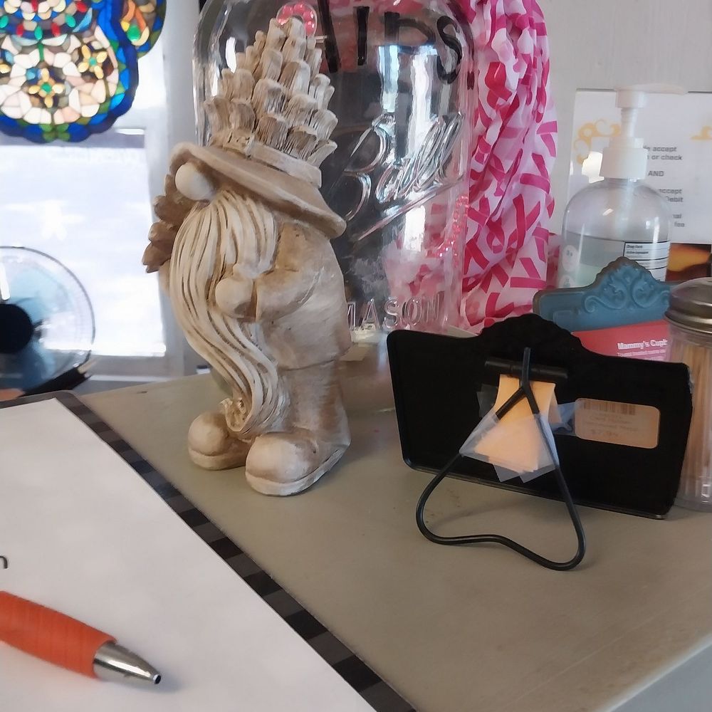 Mammy's Cupboard - a notepad, pen, and glass jar - American Near Me - Natchez, Mississippi Mammy's Cupboard - a notepad, pen, and glass jar - American Near Me - Natchez, Mississippi