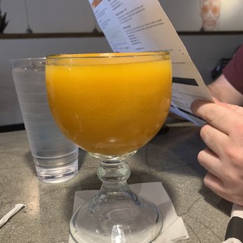 Memo’s Mexican Kitchen - Mango blended margarita. Delicious - Mexican Near Me - Mount Juliet, Tennessee
