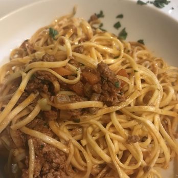 Osteria del Vecchio Gallo - Tajarin bolognese. Very good - Italian Near Me - Alba, CN Osteria del Vecchio Gallo - Tajarin bolognese. Very good - Italian Near Me - Alba, CN