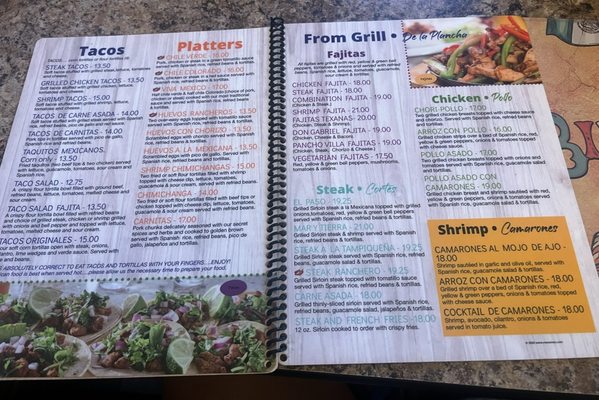 Menu photo 2 Santa Fe Mexican Grille McGaheysville, VA Menu photo 2 Santa Fe Mexican Grille McGaheysville, VA
