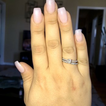 Aquatica Nails - Full set acrylic nails, medium length coffin shape - 2 coats Bubble Bath + 1 coat Princess Rule gel polish by OPI. Done by Angie. - Nail Salons Near Me - San Francisco, California Aquatica Nails - Full set acrylic nails, medium length coffin shape - 2 coats Bubble Bath + 1 coat Princess Rule gel polish by OPI. Done by Angie. - Nail Salons Near Me - San Francisco, California