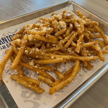 Santorini's - Garlic fries - Greek Near Me - Sandy, Utah