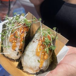 Hermosa Beach Farmers Market - Spicy Salmon Onigiri