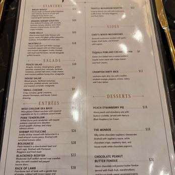 The Gibson - Menu - American Near Me - Dallas, Texas