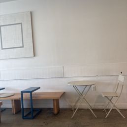 small tables and outlets