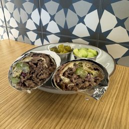 Beef and lamb wrap