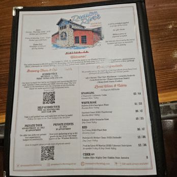 Russian River Brewing - Menu (side 4, January 2026) - Brewpubs Near Me - Windsor, California