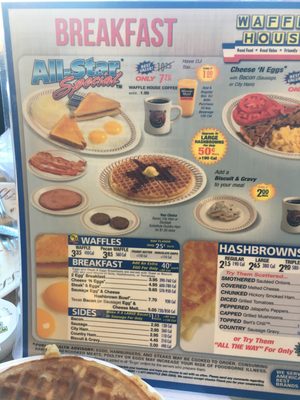 Menu photo 1 Waffle House Knoxville, TN Menu photo 1 Waffle House Knoxville, TN
