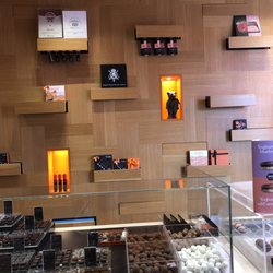 Galler - Look closely on the wall- see the chocolate bear? Yes I did get one because that was a childhood treat for me