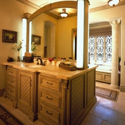 Kathryn Vaught Interiors - I designed this addition for a master bath/ his and hers vanities