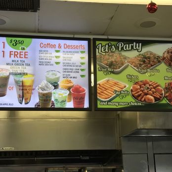 Banh Mi Che Cali - Drinks & dessert menu 1.13.18 - Vietnamese Near Me - Fullerton, California