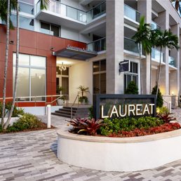 Exterior outside entrance of Laureat - Fort Lauderdale, Florida Exterior outside entrance of Laureat - Fort Lauderdale, Florida