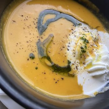 Beverly's - Appetizer- saffron infused lobster bisque - New American Near Me - Coeur d'Alene, Idaho Beverly's - Appetizer- saffron infused lobster bisque - New American Near Me - Coeur d'Alene, Idaho