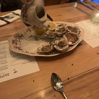 Supperland - Roasted oysters (must have if you're an oyster fan!) - Southern Near Me - Charlotte, North Carolina