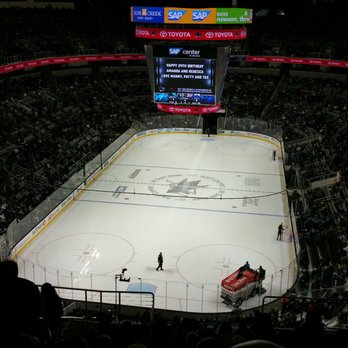 San Jose Sharks - View from Section 207, Row 16, Seat 18 - Professional Sports Teams Near Me - San Jose, California San Jose Sharks - View from Section 207, Row 16, Seat 18 - Professional Sports Teams Near Me - San Jose, California