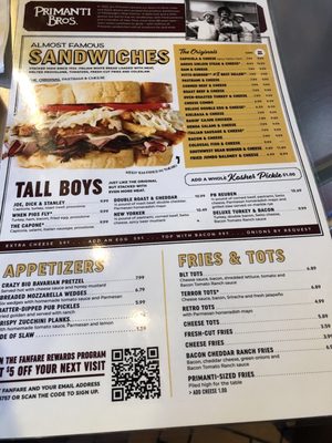 Menu photo 4 Primanti Bros. Restaurant and Bar Monroeville, PA Menu photo 4 Primanti Bros. Restaurant and Bar Monroeville, PA