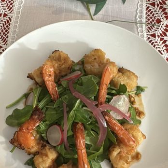 NutriGastro - Miso Crusted Shrimp with Arugula - Personal Chefs Near Me - San Francisco, California NutriGastro - Miso Crusted Shrimp with Arugula - Personal Chefs Near Me - San Francisco, California