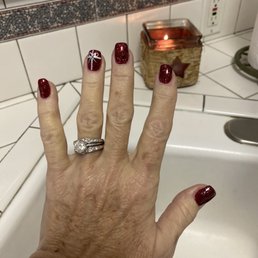 Cindy did another amazing magical job on my nails! Love her and love this salon Cindy did another amazing magical job on my nails! Love her and love this salon