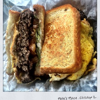 Pete's Place - Super Steak Sandwich !!! - Fast Food Near Me - Chicago, Illinois