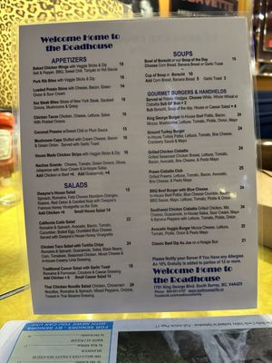 Menu photo 5 Roadhouse Grille Surrey, BC