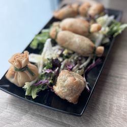 Ming's at Midtown - Crispy Money Bag Shrimp Dumplings