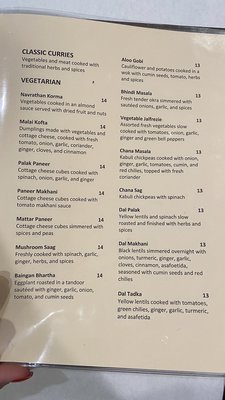 Menu photo 1 Angaar New York, NY