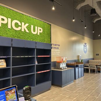 Just Salad - Pick Up section and seating - Salad Near Me - East Meadow, New York
