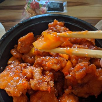 Ginbu 401 - Real oranges in the orange chicken - Sushi Bars Near Me - Charlotte, North Carolina