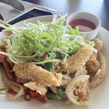 Saigon Bistro Chantilly - Just right seasoning and green onions made it perfect - Vietnamese Near Me - Chantilly, Virginia Saigon Bistro Chantilly - Just right seasoning and green onions made it perfect - Vietnamese Near Me - Chantilly, Virginia