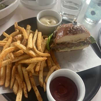 Spring Place - truffle burger w/ fries - Social Clubs Near Me - Beverly Hills, California Spring Place - truffle burger w/ fries - Social Clubs Near Me - Beverly Hills, California