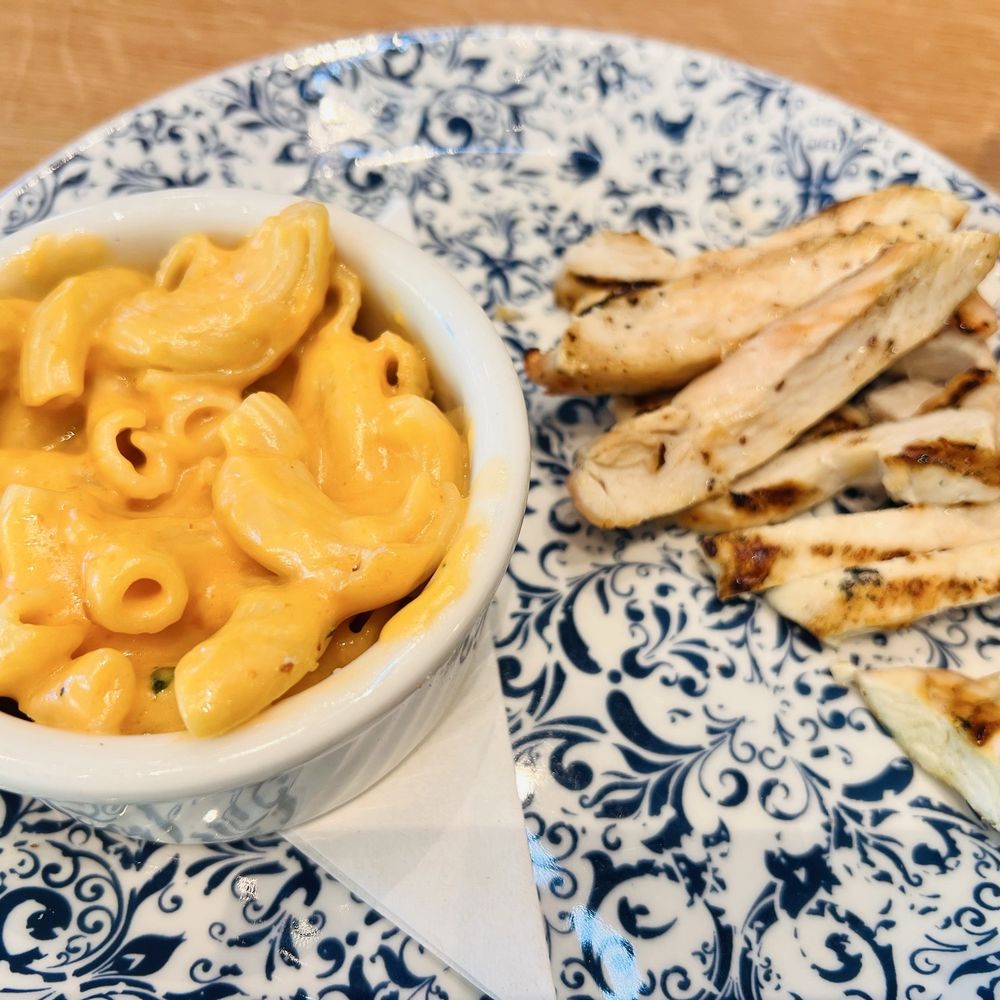 Tupelo Honey Southern Kitchen & Bar - Tupelo Honey Pittsburgh, PA location. The chicken with Mac n cheese from the kids menu. - Southern Near Me - Pittsburgh, Pennsylvania Tupelo Honey Southern Kitchen & Bar - Tupelo Honey Pittsburgh, PA location. The chicken with Mac n cheese from the kids menu. - Southern Near Me - Pittsburgh, Pennsylvania