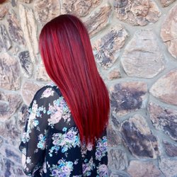 Angie Castro - Fire red ombré