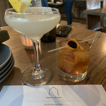 Small Barn - Lemon drop and old Fashion - New American Near Me - Temecula, California Small Barn - Lemon drop and old Fashion - New American Near Me - Temecula, California