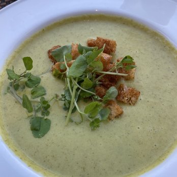 Glitretind - Broccoli and cheese soup - New American Near Me - Park City, Utah