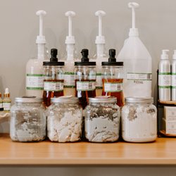Dogwood Refillery - Variety of personal care products available in plastic-free packaging or bulk refill