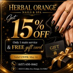 Herbal Nails & Spa - Orange