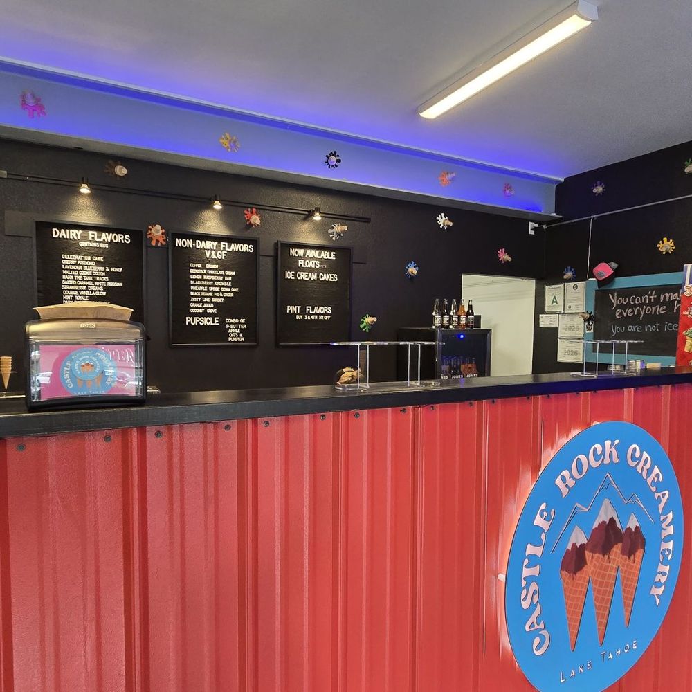 Castle Rock Creamery - Desserts Near Me - Stateline, Nevada