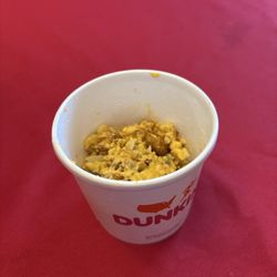 Dunkin' - Hash brown brisket scramble but they didn't give me eggs or brisket
